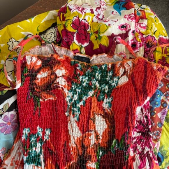 Colorful Boho Maxi Dress (M) - Picture 4 of 4